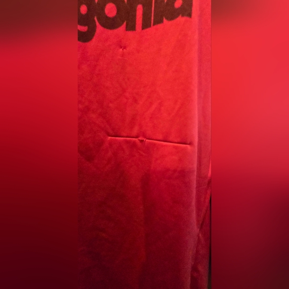 Patagonia Red Long Sleeve Layering Shirt SzL - Picture 3 of 9